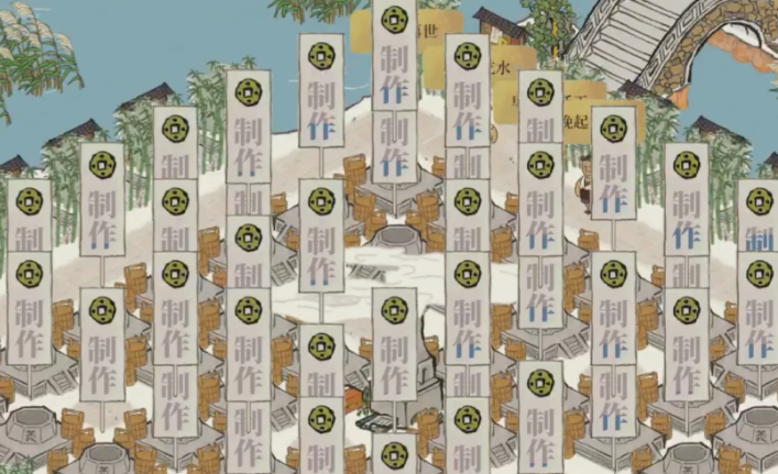 江南百景图如何换芭蕉林