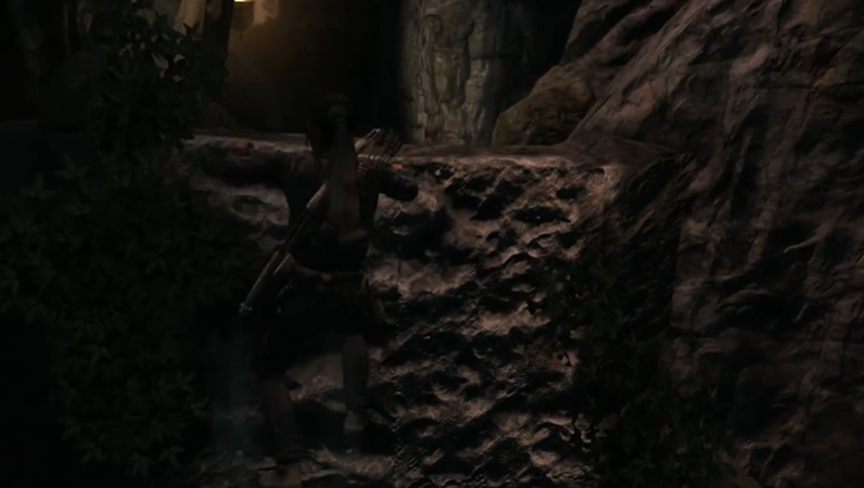 古墓丽影怎么过水瀑布