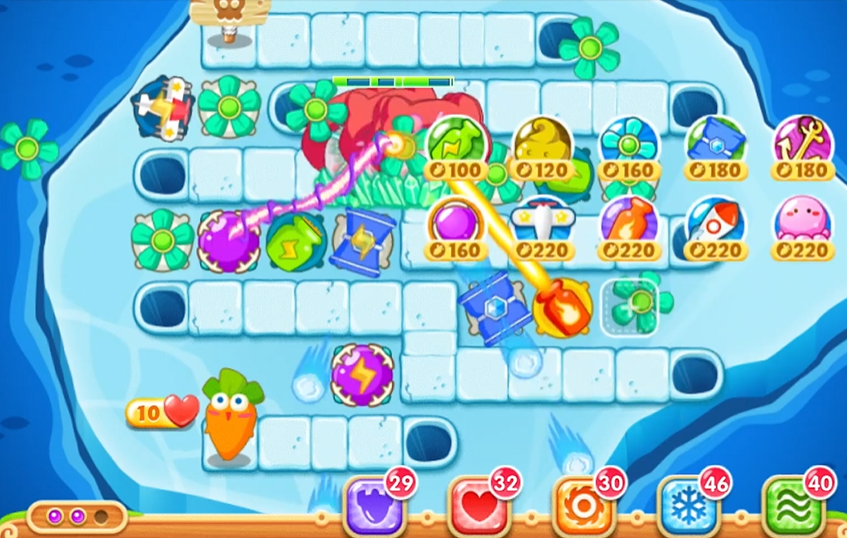 保卫萝卜2第135关怎么过